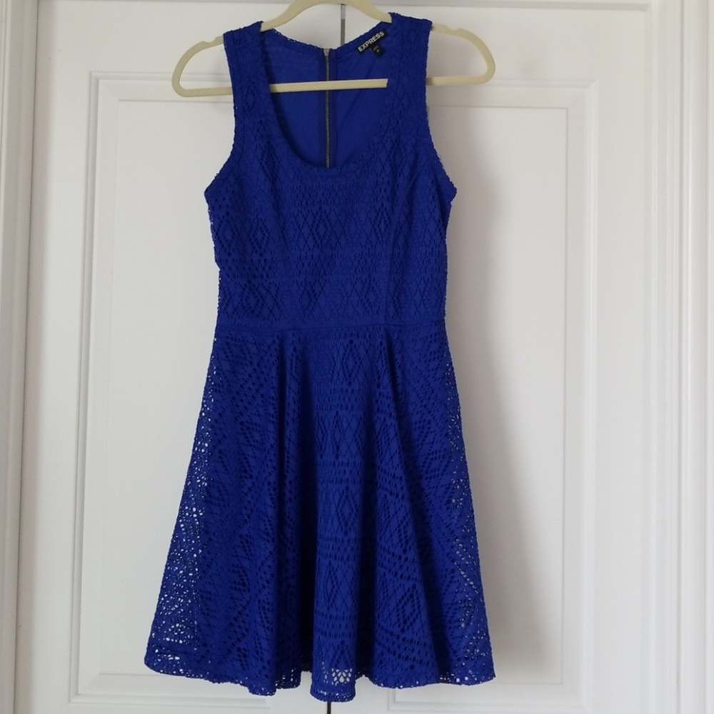 EXPRESS Blue Summer Dress